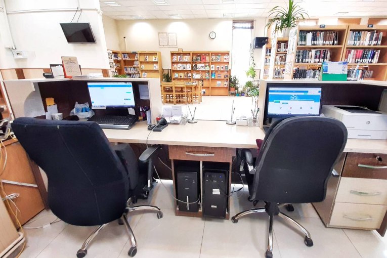 پیشخوان خدمت کتابداران
